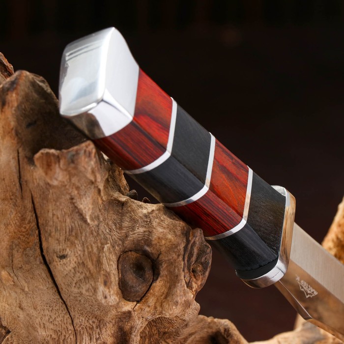 Нож охотничий «Шашки» 19.5 см, клинок 105 мм/2.3 мм_4 Нож охотничий «Шашки» 19.5 см, клинок 105 мм/2.3 мм с гравировкой — изображение 5