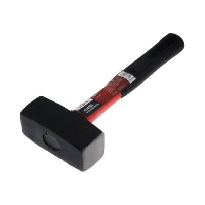 Кувалда ЛОМ, фиберглассовая рукоятка, 1.5 кг, с индивидуальной гравировкой