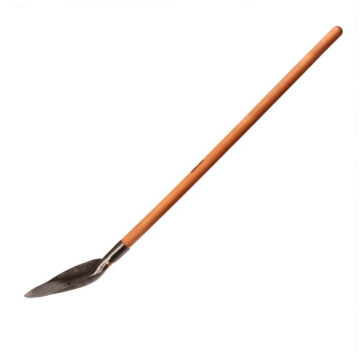 Лопата универсальная, с рёбрами жёсткости, L=147 см, деревянный черенок, Greengo_2 Лопата универсальная, с рёбрами жёсткости, L=147 см, деревянный черенок, Greengo с гравировкой — изображение 3