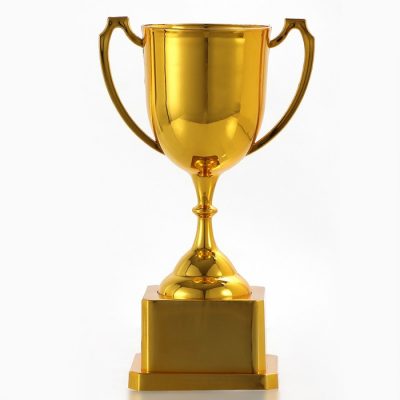 Кубок 094, наградная фигура, золото, подставка пластик, 19.2 см_1 Кубок 094, наградная фигура, золото, подставка пластик, 19.2 см, с индивидуальной гравировкой