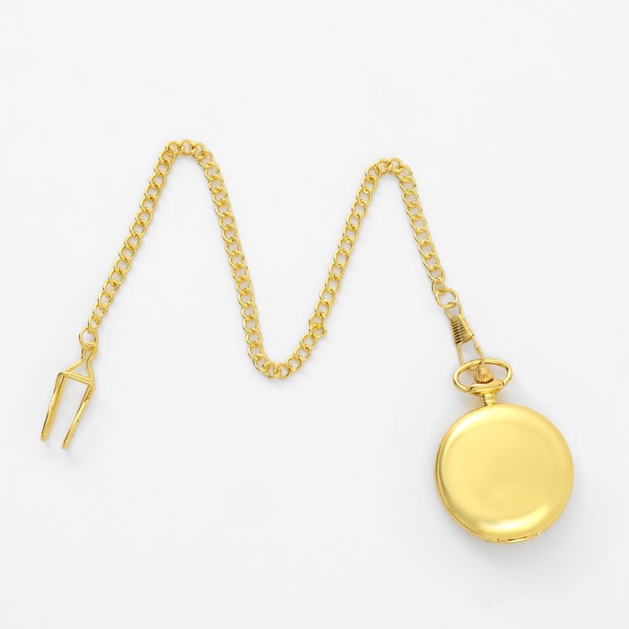 Часы карманные «Классика», кварцевые, циферблат d=4.7 см, под гравировку_2 Часы карманные «Классика», кварцевые, циферблат d=4.7 см, под гравировку — изображение 3