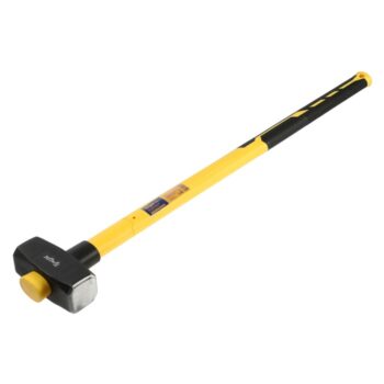 Кувалда кованая ТУНДРА ПРОФИ, обратный всад, длинная фиберглассовая 3К рукоятка 90 см, 3 кг, с индивидуальной гравировкой