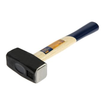 Кувалда кованая ТУНДРА, деревянная рукоятка, 1 кг, с индивидуальной гравировкой