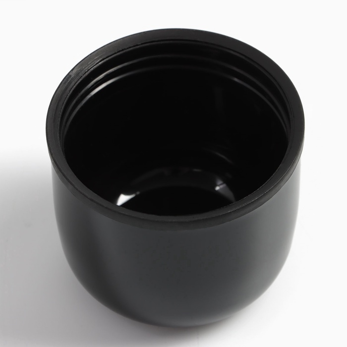 Термос гильза Мастер К, 500 мл, 24×7 см, с кружкой, с помпой, сохраняет тепло 10 ч, нержавеющая сталь, чёрный_6 Термос гильза Мастер К, 500 мл, 24×7 см, с кружкой, с помпой, сохраняет тепло 10 ч, нержавеющая сталь, чёрный, с индивидуальной гравировкой — изображение 6