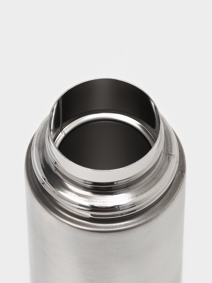 Термос «Мастер К», 500 мл, сохраняет тепло 8 ч, с кружкой, нержавеющая сталь_3 Термос «Мастер К», 500 мл, сохраняет тепло 8 ч, с кружкой, нержавеющая сталь, с индивидуальной гравировкой — изображение 3