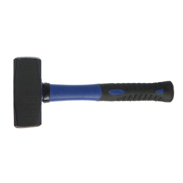 Кувалда кованая ТУНДРА, фиберглассовая трехкомпонентная рукоятка, 2 кг_1 Кувалда кованая ТУНДРА, фиберглассовая трехкомпонентная рукоятка, 2 кг, с индивидуальной гравировкой — изображение 2