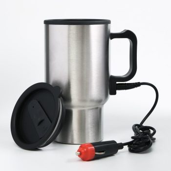 Термокружка Мастер К, 450 мл, 16×8.5 см, автомобильная, сохраняет тепло 4 ч, 16×8.5 см, нержавеющая сталь, серебристая_0 Термокружка Мастер К, 450 мл, 16×8.5 см, автомобильная, сохраняет тепло 4 ч, 16×8.5 см, нержавеющая сталь, серебристая, с индивидуальной гравировкой