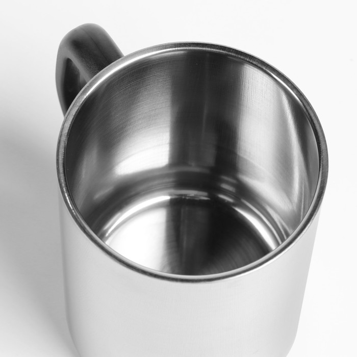 Термокружка, 250 мл, сталь, «Мастер К», сохраняет тепло 2 ч, 13. 5×7.5 см_1 Термокружка, 250 мл, сталь, «Мастер К», сохраняет тепло 2 ч, 13. 5×7.5 см, с индивидуальной гравировкой — изображение 2