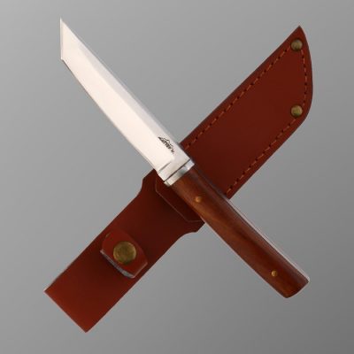Нож-танто «Браун», 23.4 см рукоять дерево, клинок 122 мм/4.6 мм, с индивидуальной гравировкой