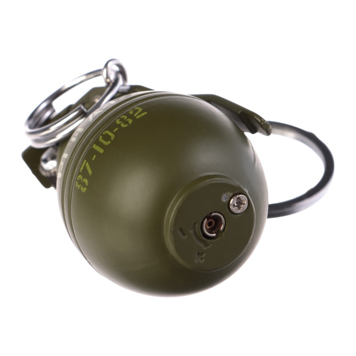 Зажигалка-брелок газовая «Граната», регулировка пламени_4 Зажигалка-брелок газовая «Граната», регулировка пламени, с индивидуальной гравировкой — изображение 5