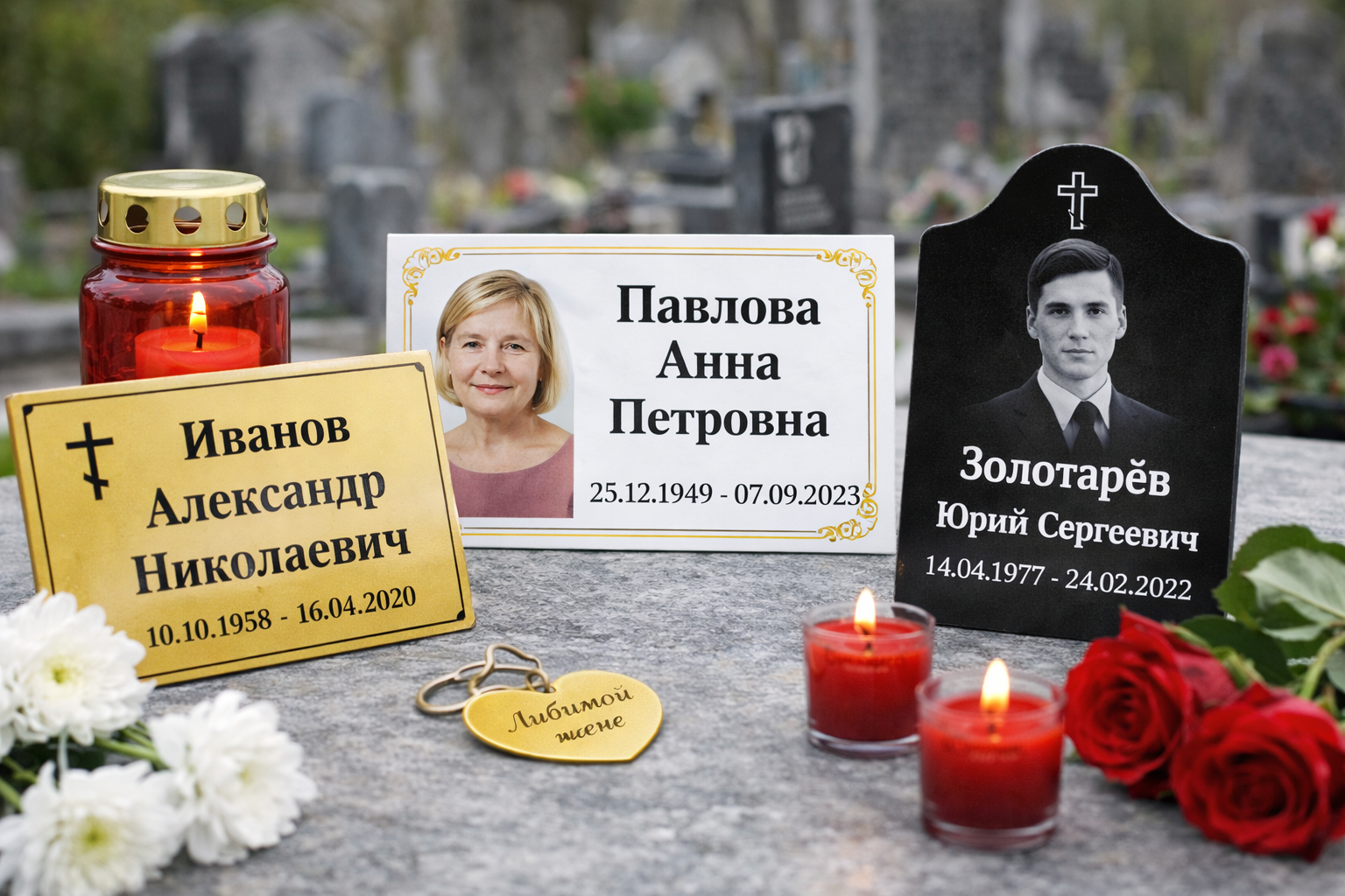 Фото на памятник