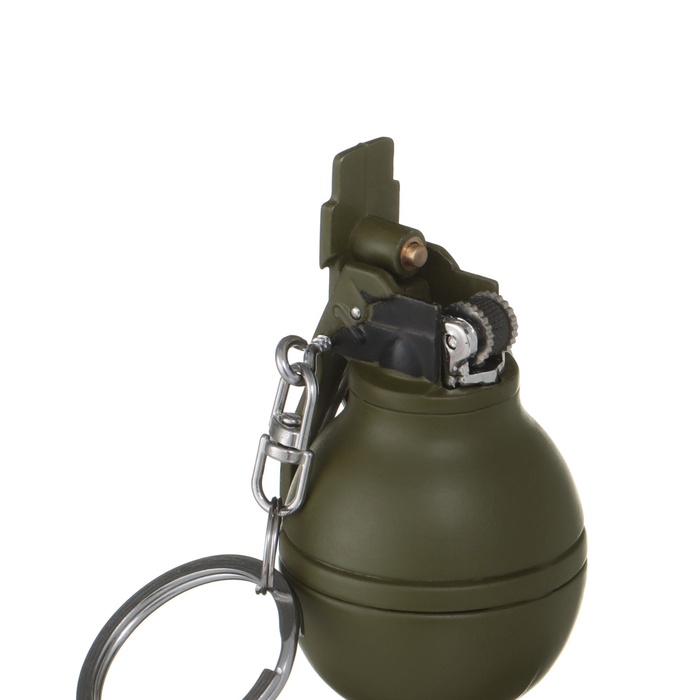 Зажигалка-брелок газовая «Граната», регулировка пламени_3 Зажигалка-брелок газовая «Граната», регулировка пламени, с индивидуальной гравировкой — изображение 4