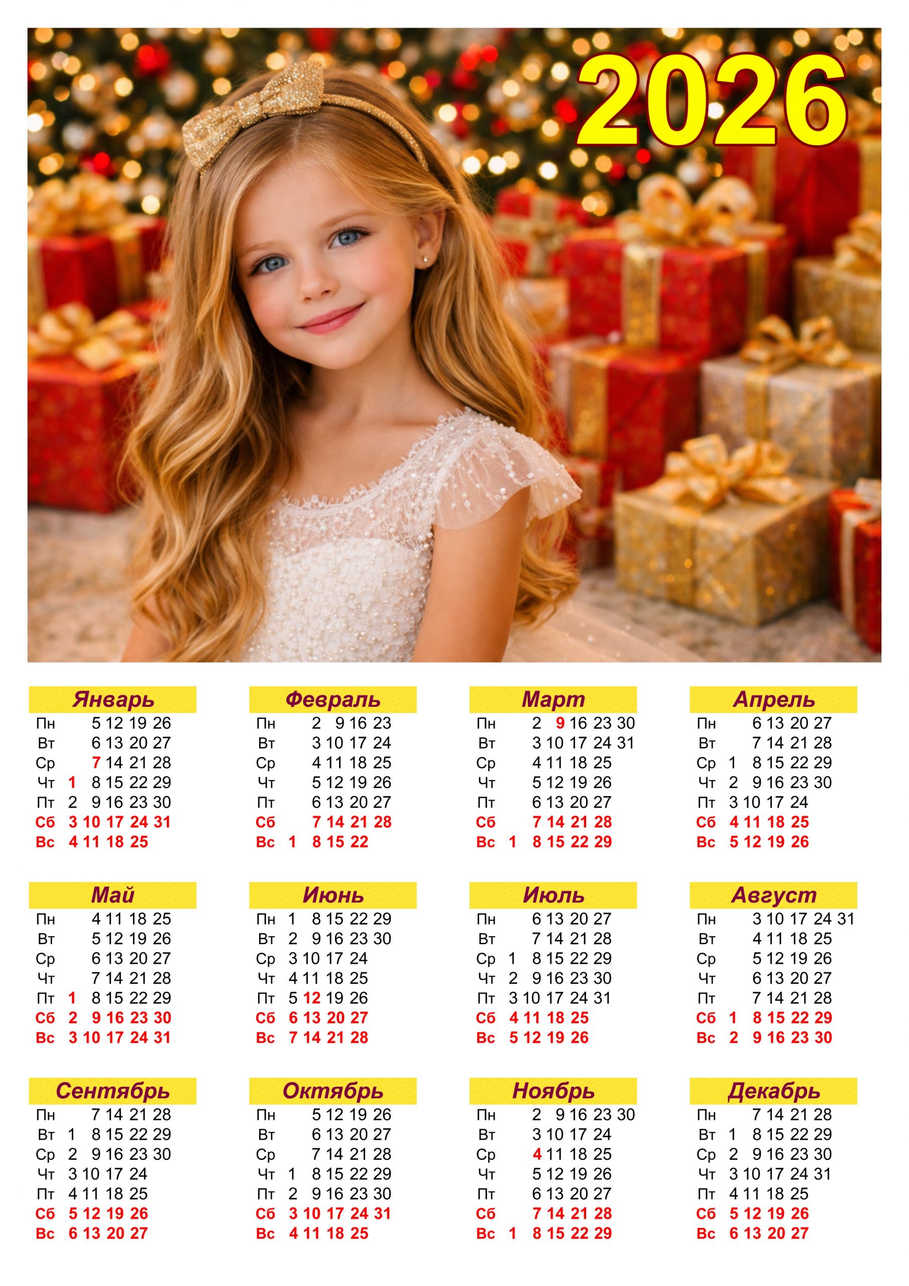 nczjyekt scaled - Календари с вашим фото