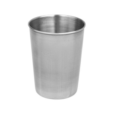 Стакан, 300 мл, 7.5×10 см, нержавеющая сталь, с индивидуальной гравировкой
